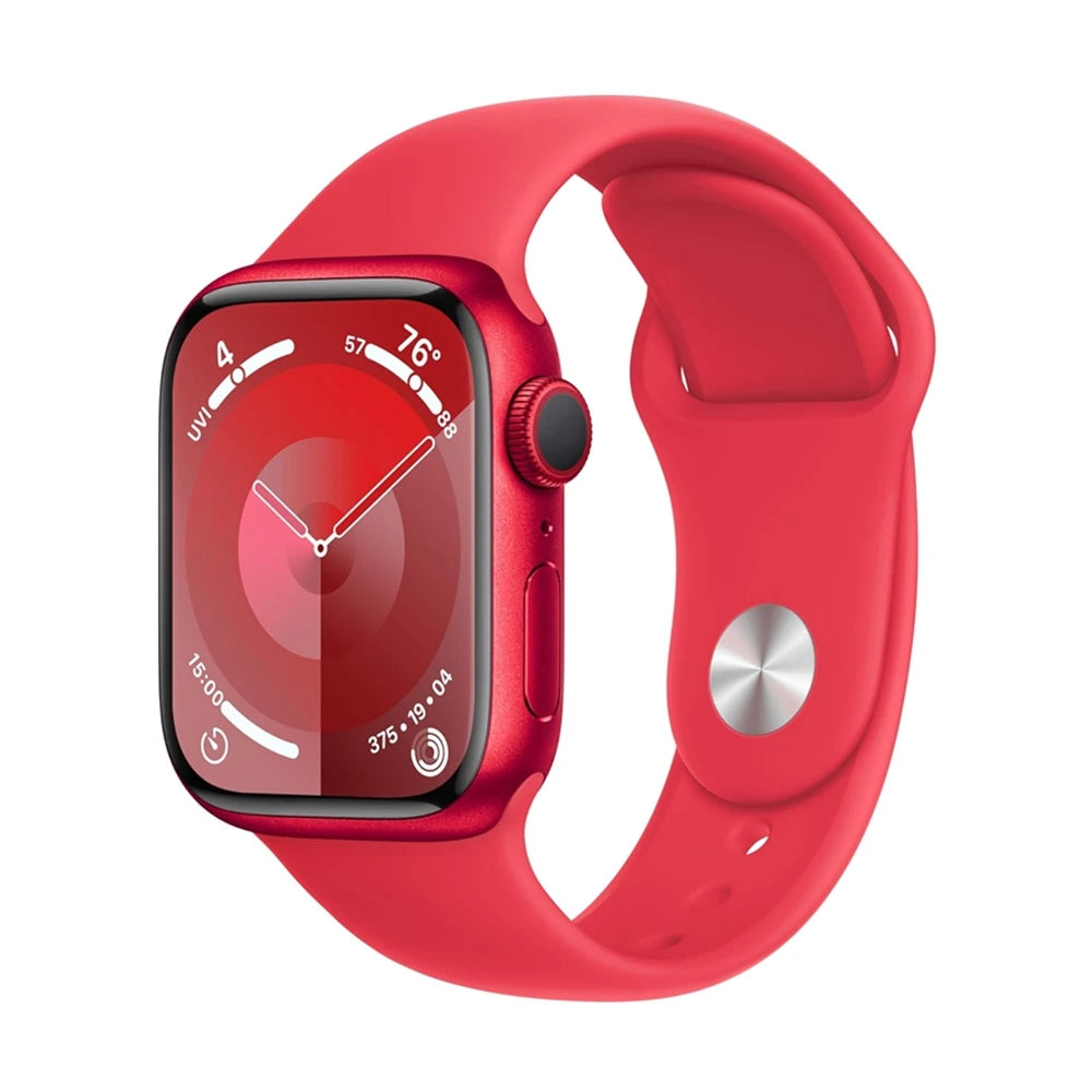 100% Original 2023 NEW Apple Watch Series 9 45mm GPS Apple Watch S9 Aluminum Case with Sport Band iOS Smart Watch