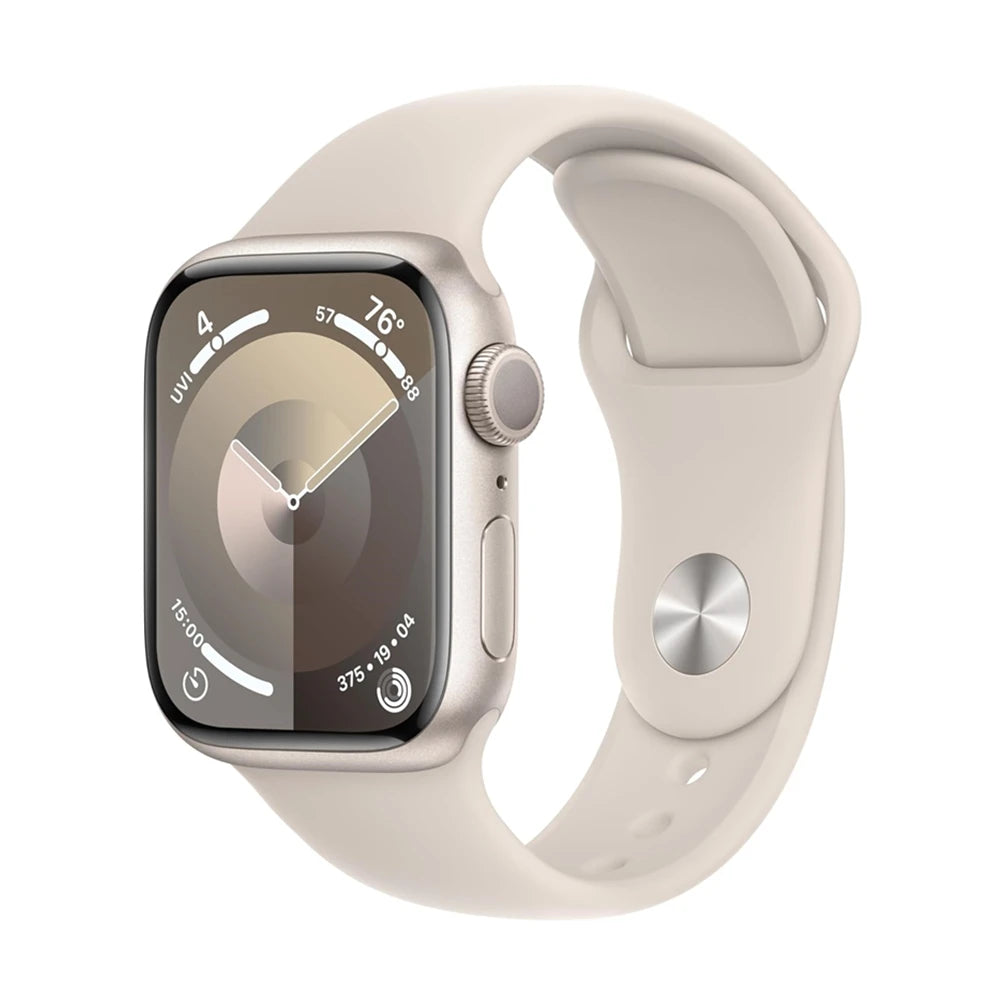 100% Original 2023 NEW Apple Watch Series 9 45mm GPS Apple Watch S9 Aluminum Case with Sport Band iOS Smart Watch
