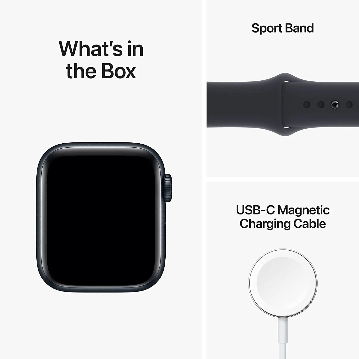 100% Original Apple Watch SE (2nd Gen) 40mm / 44mm Aluminum Case with Sport Band iOS SmartWatch
