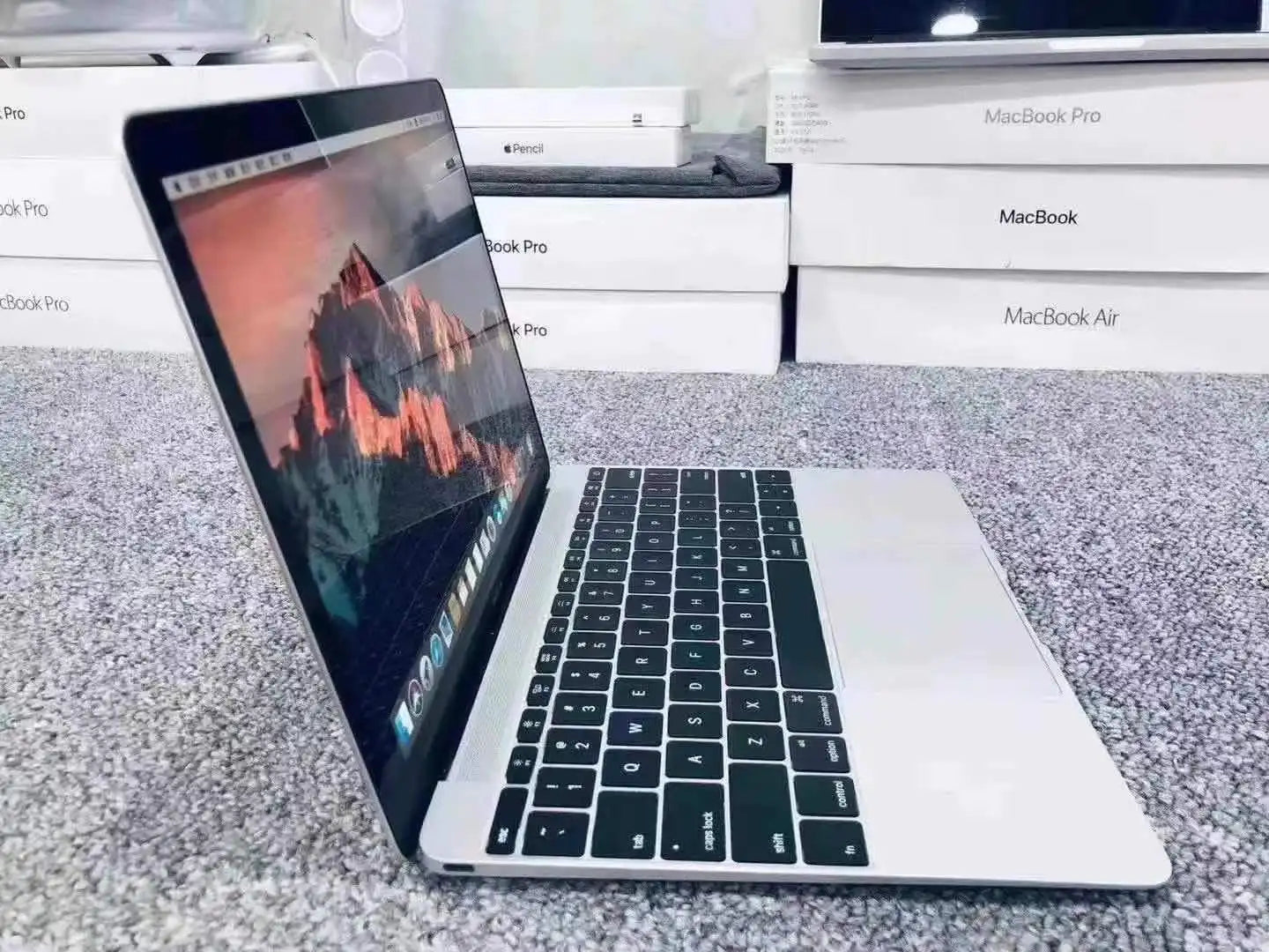 2016 Macbook Air Laptop 12 inch HD 5300 CPU 8GB RAM 256GB SSD Intel Core Retina Ultra Thin Laptop Original Genuine WIFI